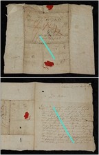 Befreiungskrieg 1813 ,Original Feldpost Brief aus Saarmund