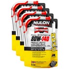 <!--F#f_0-->4 x Nulon Ezy-Squeeze Full SYN HD Gearbox Limited Slip Diff Oil 1L SYN80W140<!--F/-->