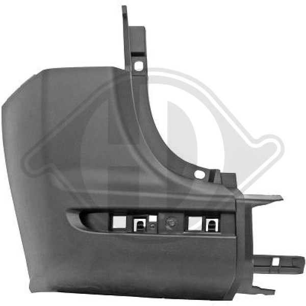 Diederichs StoßStange Schwarz Hinten Links FüR MERCEDES-BENZ Sprinter 3-T 3,5-T-image