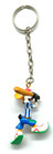 Vintage Daffy Duck Baseball Player Keyring Keychain — photo 2
