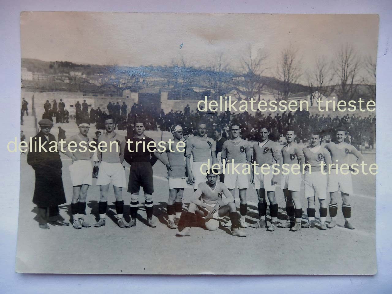 US TRIESTINA CALCIO 1927 squadra NEREO ROCCO rookie vecchia FOTO Trieste bis