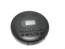 Portable USB-C Black CD Player 5189 No Cord