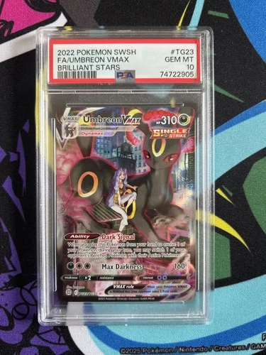 Umbreon Vmax Brilliant Stars TG23/TG30 PSA 10