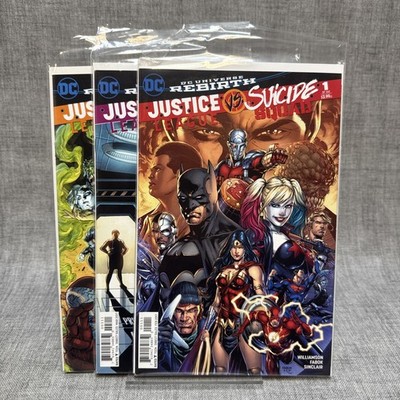 DC Universe Rebirth Justice League vs Suicide Squad #1-#6 Full Run Comics 2017 