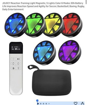 Reaction training light set ; sports agility training ; reaction time training 