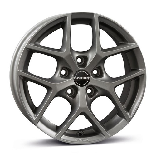 Cerchi Borbet Y 7.5x17 ET40 5x114,3 per Mitsubishi ASX Grandis Lancer Outlander - Picture 1 of 4