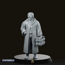 Wayland Hanabishi Scientist Sample Collector 1 Miniatur Cyberpunk