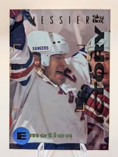 1995-96 Skybox Emotion Mark Messier Victory hockey card #116 Rangers HOF