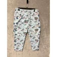 Tommy Bahama Mens Lounge Pants Pajama Bottoms Tropical Palm Tree Print XXL