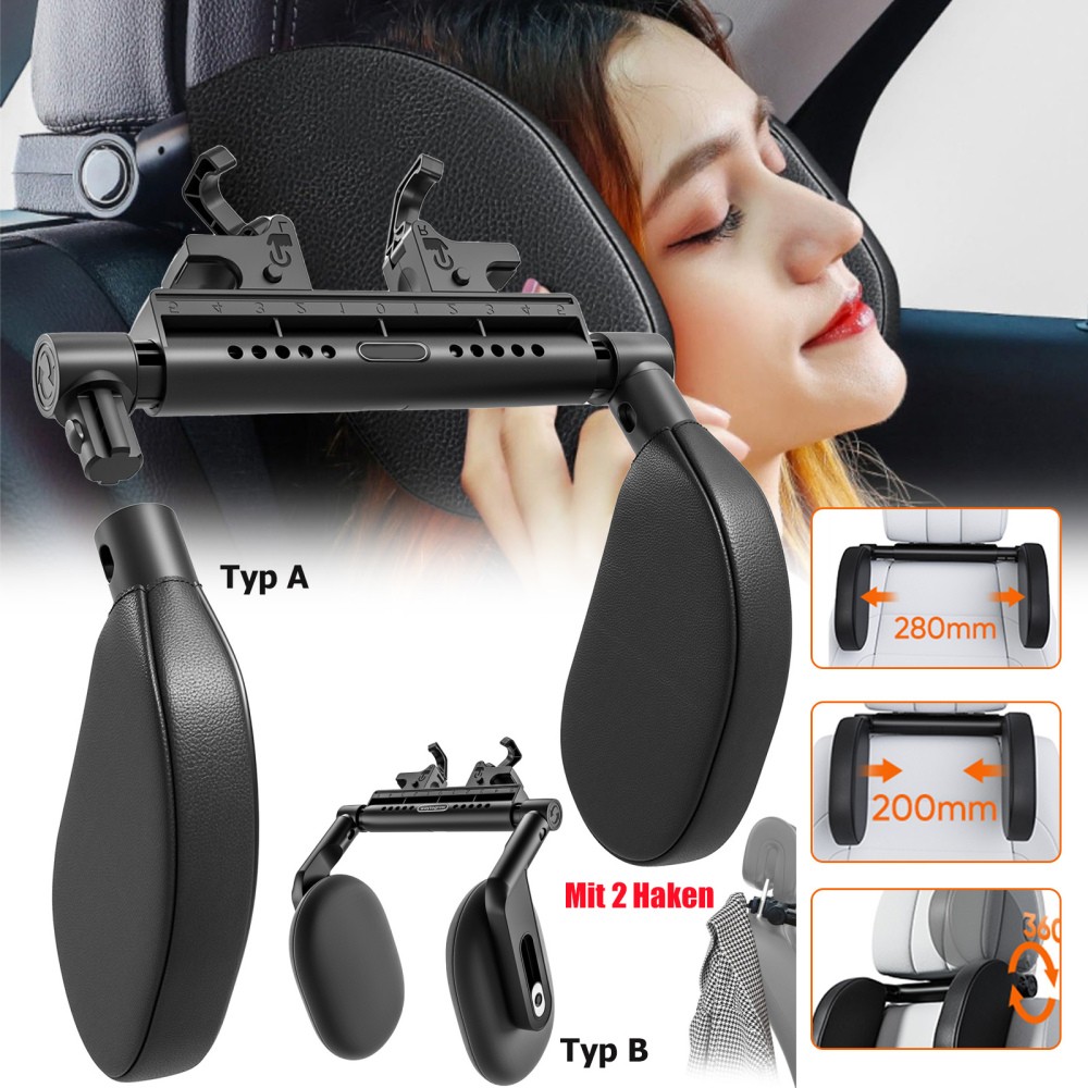 Cuscino poggiatesta per auto, supporto cervicale