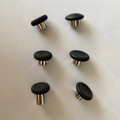 Schwarz Joysticks Grips Thumbsticks Ersatz Sets für Xbox One Elite 2 Controller