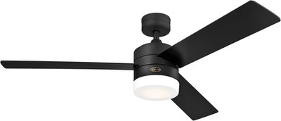 Alta Vista Smart Ceiling Fan with LED Light and Remote Control, Modern 52 Inch M
