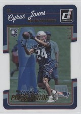 2016 Donruss Rookies Press Proof Gold Die-Cut 2/25 Cyrus Jones #310 0nr3