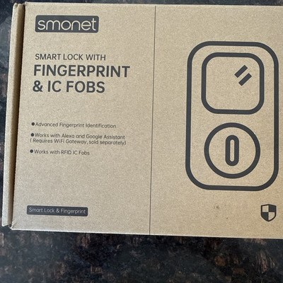 Smonet Smart Lock with Fingerprint & IC Fobs