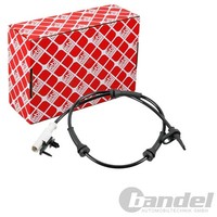 Febi ABS-SENSOR Raddrehzahl Hinten Passend FüR Land Rover Defender
