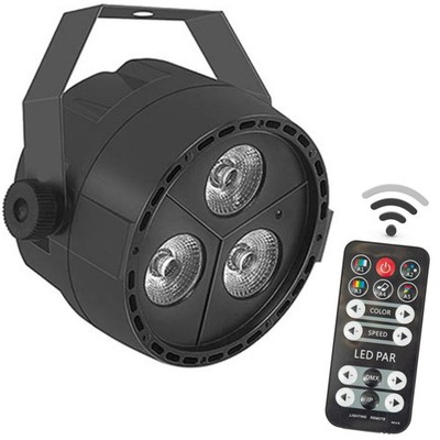 CFX Compar 12R Compact RGBW LED Par inkl. Funkfernbedienung - siehe Video