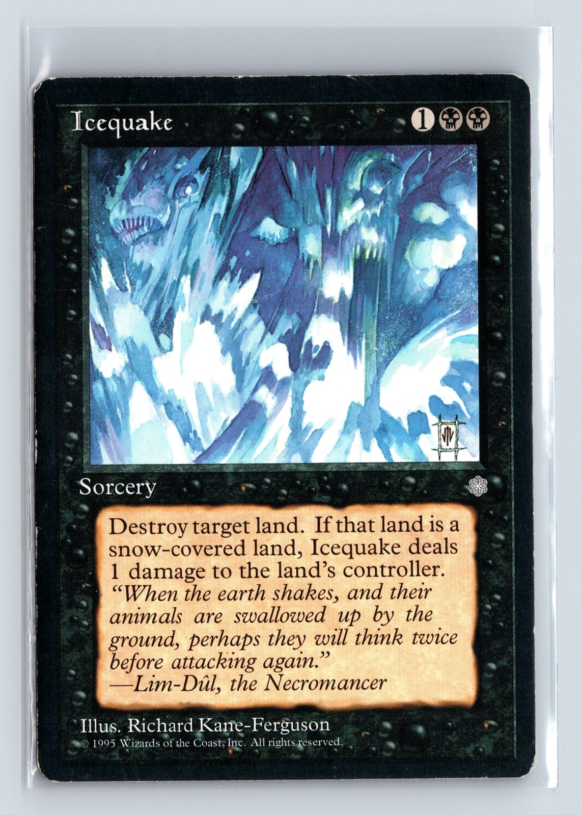 (3x) ICEQUAKE – MTG Magic the Gathering Card – Ice Age – Uncommon
