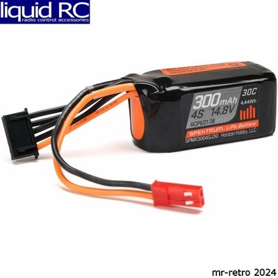 Spektrum X3004SJ30 4s 14.8v 300mah 30c LiPo Battery