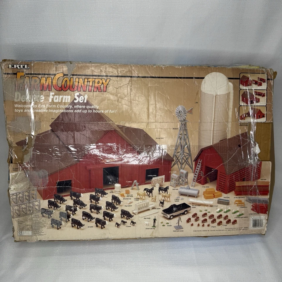 ERTL Toy Deluxe Farm Country Farm Set - Image 2 of 4