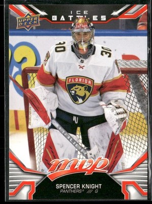2022-23 Upper Deck MVP #66 Spencer Knight Florida Panthers Ice Battles Card