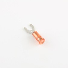 22-18 Ga. Nylon-Insulated Fork Terminals, 8 Stud - pack of 50 