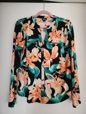 Inc FLOWER Blouse Ladies Siz Small