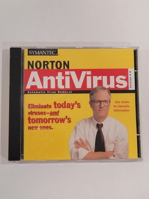 Symantec Norton AntiVirus: Version 4.0 (PC CD-ROM, 1997)