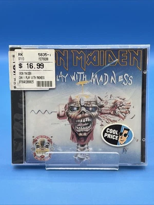 Iron Maiden Can I Play With Madness 1990 CD EP Evil That Men Do Perfect SEALED - Image 1 of 4