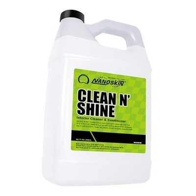 CLEAN N  SHINE Interior Cleaner, Conditioner & 128 Fl Oz (Pack of 1) Lemon
