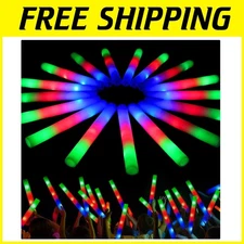 LED Foam Sticks Party Favors - Halloween, Wedding, 100 PCS