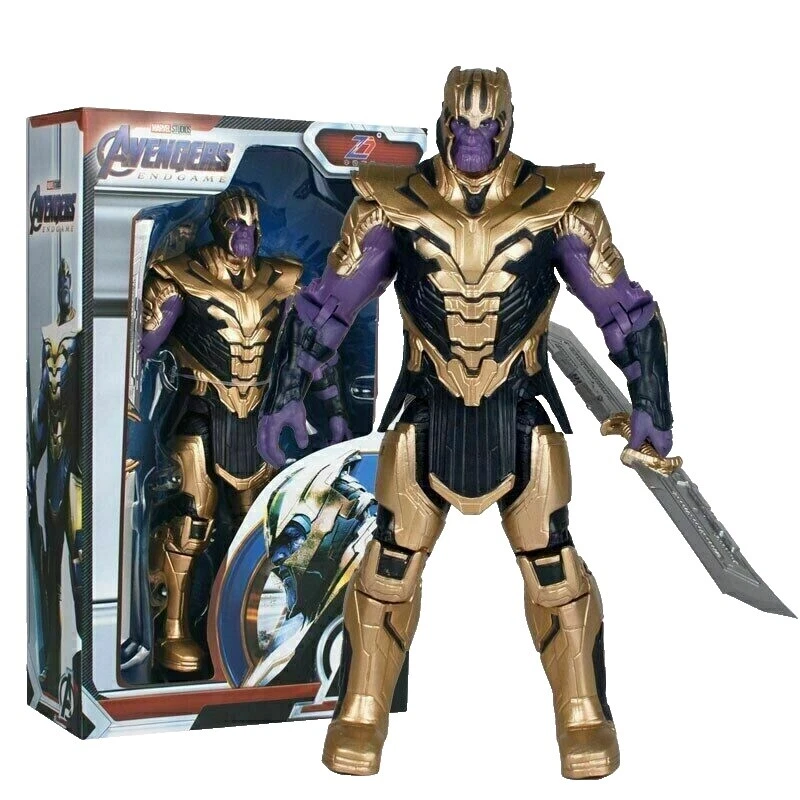 Figuras de acción de PVC Thanos y accesorios