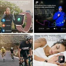 Smart Watch Fitness Tracker,Heart Rate Monitor,Activity,Sleep,Pedometer