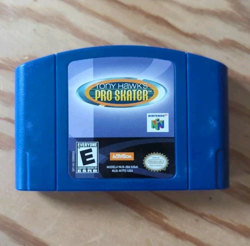 Tony Hawk's Pro Skater 1 (Nintendo 64, 1999) Authentic