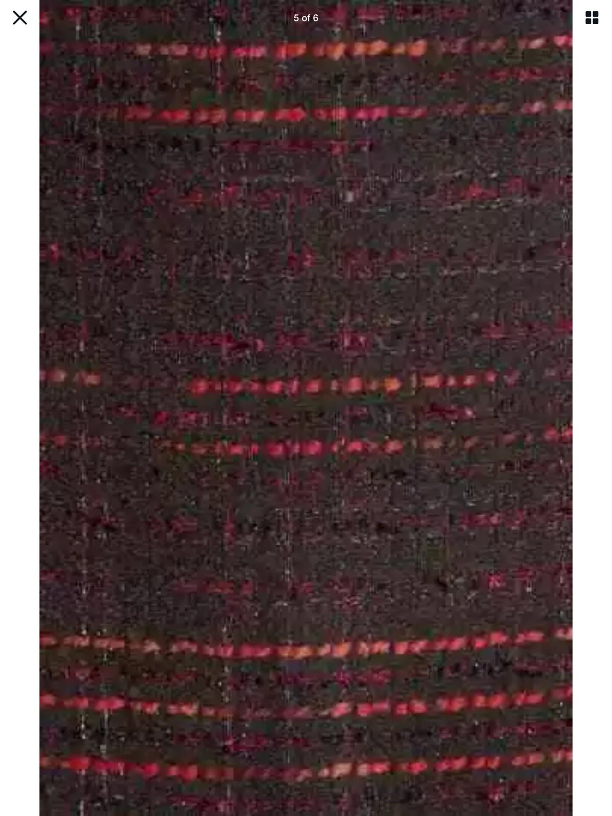 Abito Kate Spade New York multi tweed frange US 0 UK 4 RRP £ 350