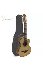 H. Jimenez LR2CE Voz De Trio Acoustic Electric Requinto Natural with Gig Bag