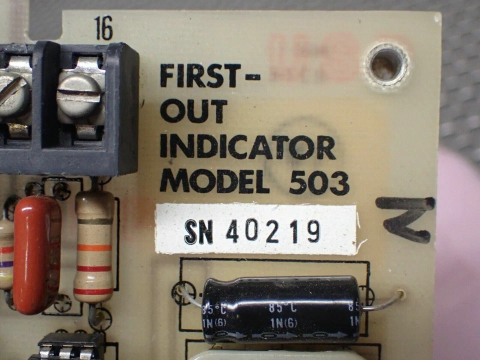 Placa Indicadora EXTRON First-Out Modelo 503 PC 5031-0100 B Usada Con Garantía Foto 4 de 4