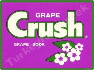 Grape Crush Soda Label 9 X 12 Sign Ebay