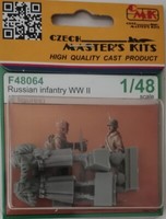 MW22 Cmk F48064 Russian Infantry Wwii 1/48 Figure