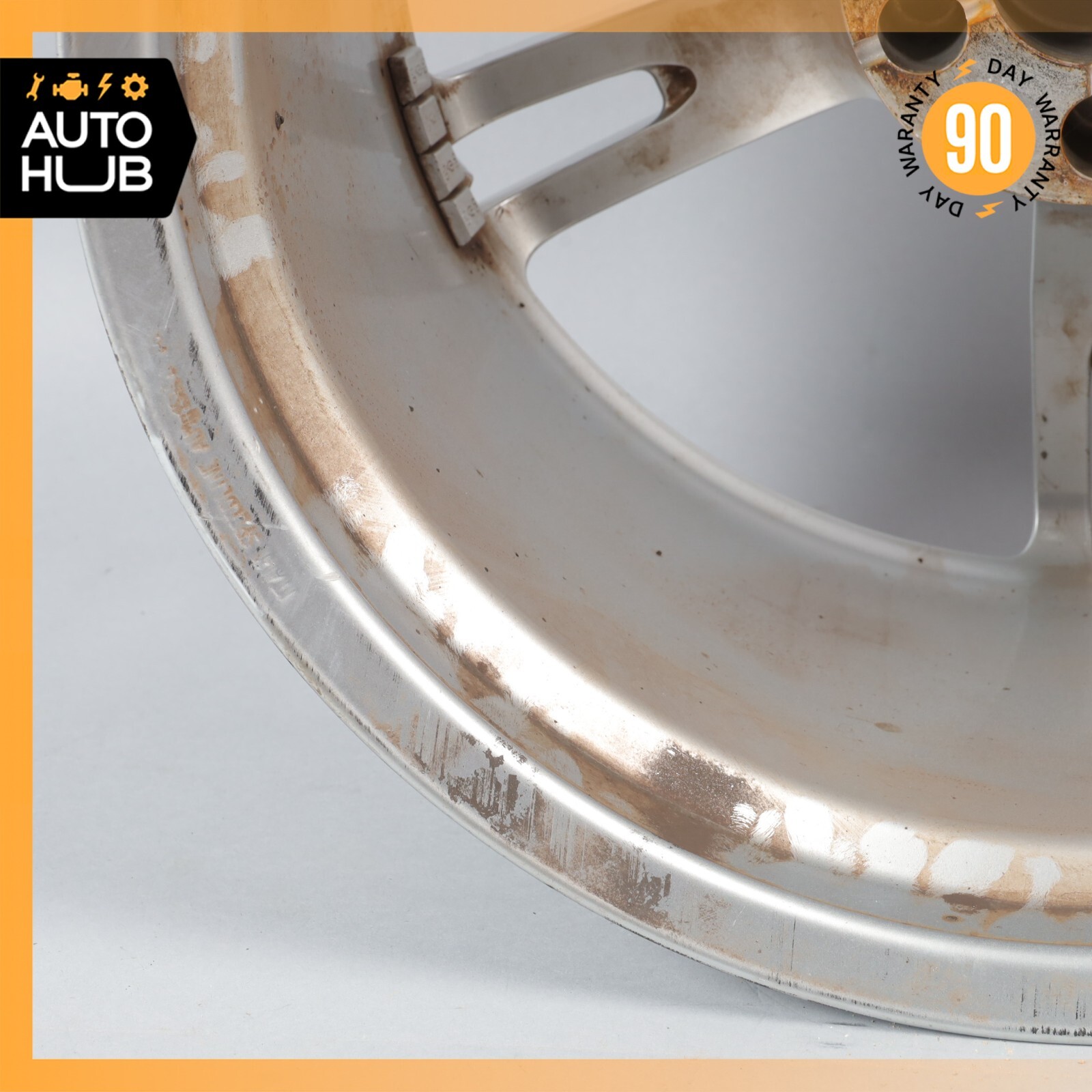 Maserati GranTurismo M145 10.5 x 20 20" Rear Wheel Rim Silver 85360600 OEM