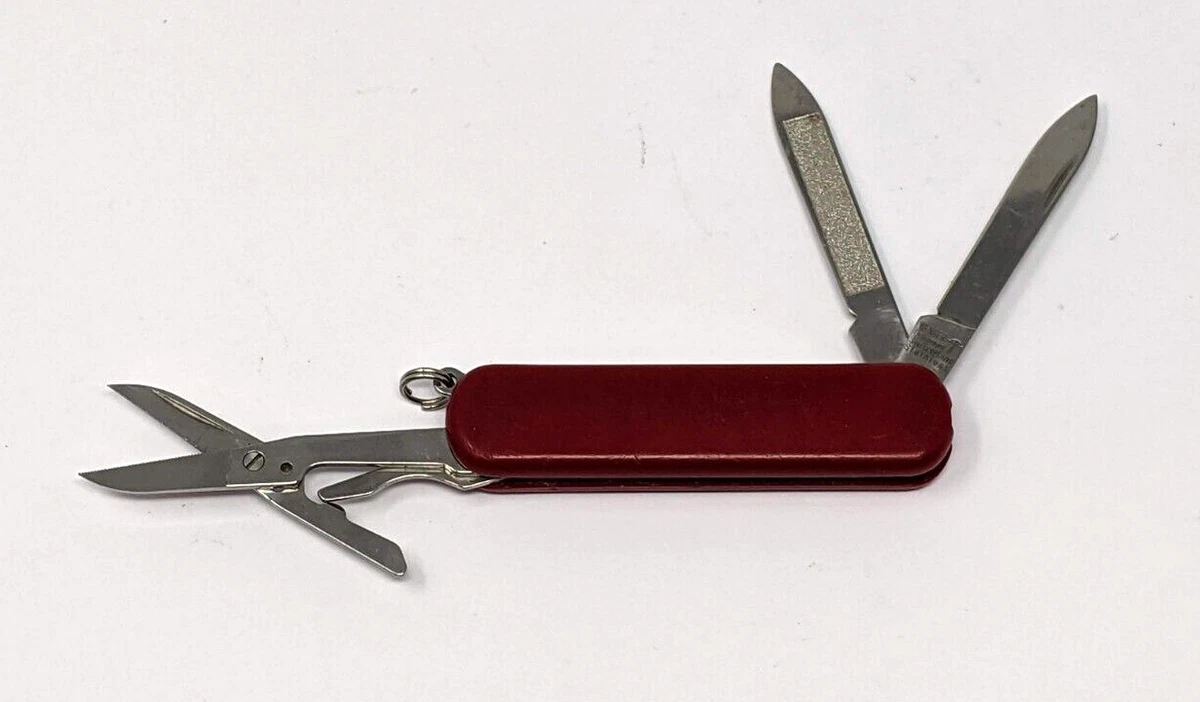 Wenger Esquire Delemont Swiss Army Various Logos w Toothpick Tweezers