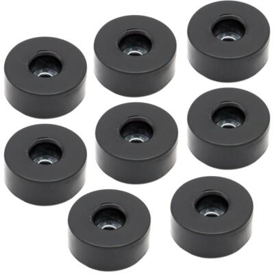 8 Gummifüße 38x15 Gummifuß Boxenfüße Lautsprecher Fuß Case Geräte Füße Adam Hall