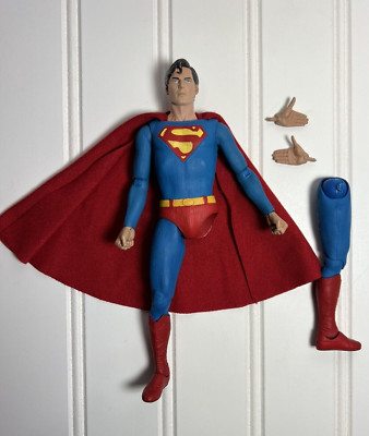WB NECA Superman 1978 Christopher Reeve 7'' Authentic (FOR PARTS or REPAIR ONLY)!