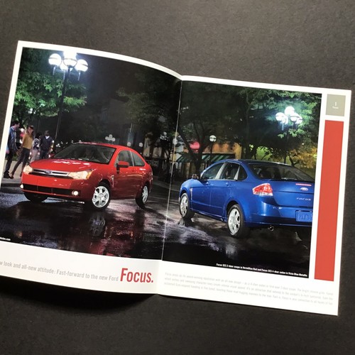 2008 Ford Focus Dealer Sales Brochure / Catalog