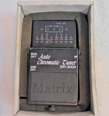 Matrix SR-3000 Auto Chromatic Tuner