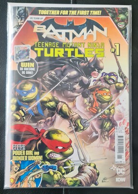 Batman Teenage Mutant Ninja DC Team Up #1 2018 TITAN DC Comics 