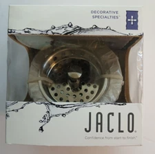 Jalco Brass Duo Strainer For Kitchen Sink Satin Nickel 2806-SN