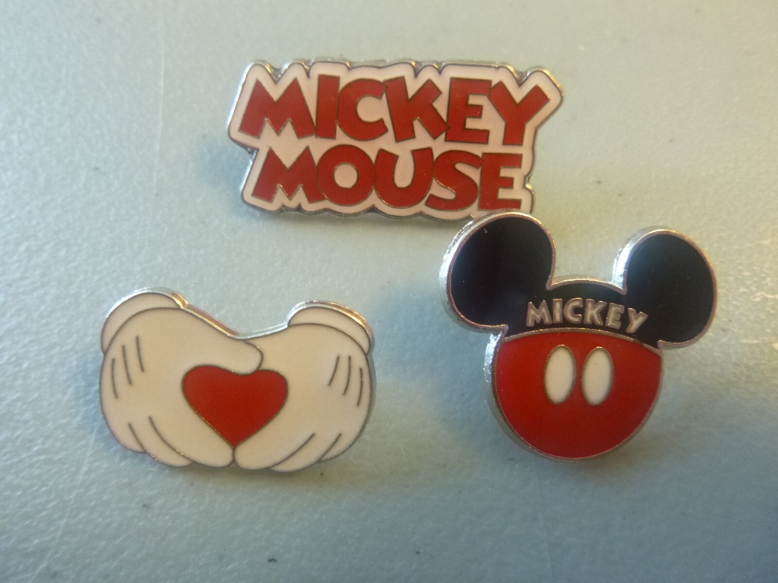 Disney Pins - 3 Mickey Mouse Pins