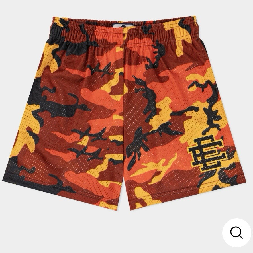 【希少】Eric Emanuel CAMO ORANGE Short ショーツ Eric Emanuel EE Basic Short Camo Orange Men's - SS22 - US