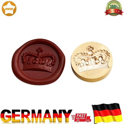 AZURAOKEY Speziell Wax Seal Stamp, Versiegelung Wachs Briefmarken Messing Retro 