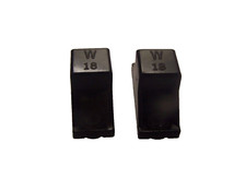 2 ALLEN BRADLEY W STYLE OVERLOAD HEATER ELEMENTS W18 LOT OF 2